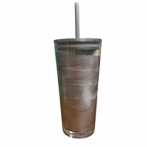 Glass Starbucks Tumbler with Straw Lid - Picture 5 of 6